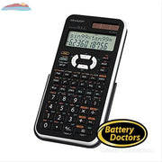 EL520XTBBK SHARP 419FUNCTIONS, 10X2 LINE SCIENTIFIC CALCULAT Sharp