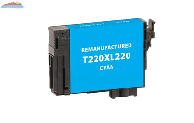 EPC Remanufactured Cyan Ink Cartridge for Epson T220220/T220XL220 EPC