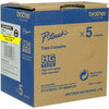 HGE6415PK  HIGH GRADE LAMINATED TAPES 18MM-BLACK ON YELLOW Brother