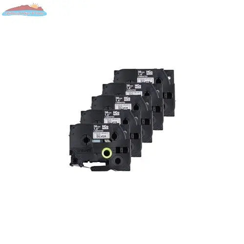 HGEM9615PK  HIGH GRADE LAMINATED TAPES 36MM-BLACK ON MATTE Brother