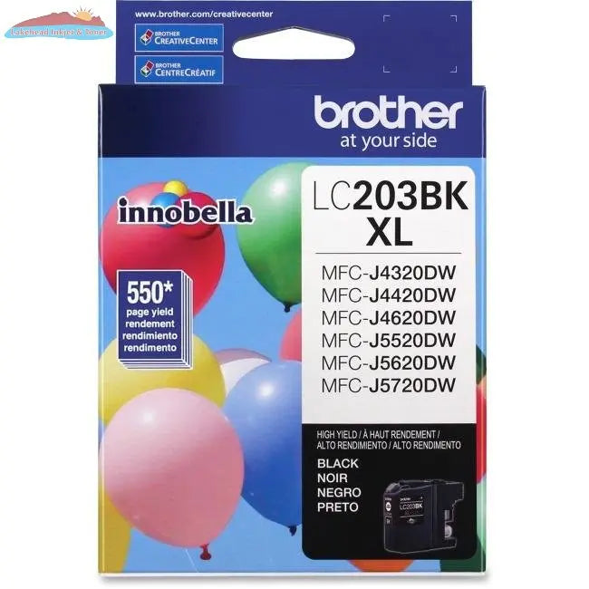 LC203BKS BLACK INK MFCJ4320DW/MFCJ4420DW/MFCJ4620DW Brother