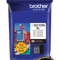 LC30172PKS BLACK HY 2PK INK FOR MFCJ6530DW, MFCJ6930DW Brother
