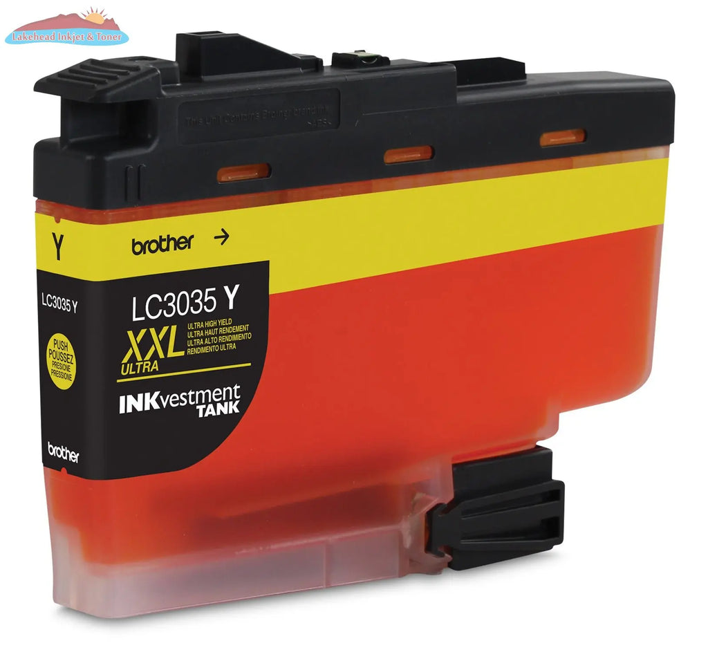 LC3035YS YELLOW ULTRA HIGH YIELD INKvestment INK CARTRIDGE Brother