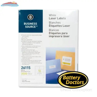 MAILING LABEL PERMANENT ADHESIVE, 1-1/3
