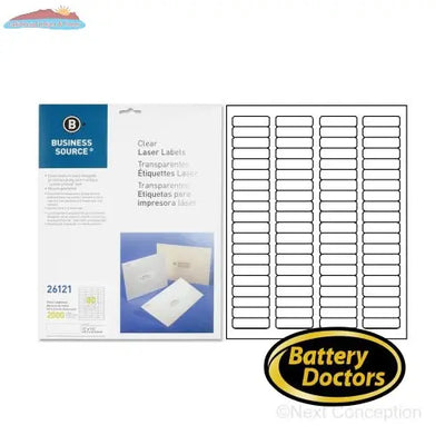MAILING LABEL PERMANENT ADHESIVE, 1/2