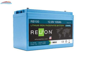RELiON RB100 - 12V 100Ah Lithium Deep Cycle Battery Lakehead Inkjet & Toner