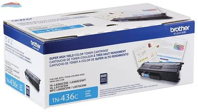 TN436C CYAN 6.5K TONER HLL8360CDW HLL9310CDW MFCL8900CDW Brother