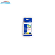 TZE132 RED/CLEAR TAPE (12MM) / RUBAN ROUGE/CLAIR (12MM) Brother