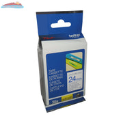 TZe253 (TZ253) PTOUCH TAPE 24MM BLUE ON WHITE Brother