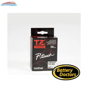 TZe261 (TZ261) PTOUCH TAPE 36MM BLACK ON WHITE Brother