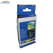 TZe325 (TZ325) PTOUCH TAPE 9MM WHITE ON BLACK Brother