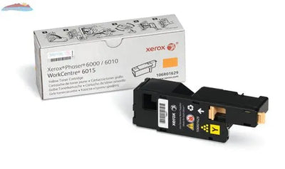 Xerox Genuine Phaser 6000 / 6010 / WorkCentre 6015 Yellow Standard Capacity Toner Cartridge - 106R01629 Xerox