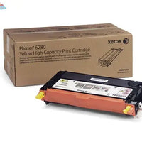 Xerox Genuine Phaser 6280 Yellow High Capacity Toner Cartridge - 106R01394 Xerox