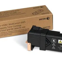 Xerox Genuine Phaser 6500 / WorkCentre 6505 Black High Capacity Toner Cartridge - 106R01597 Xerox