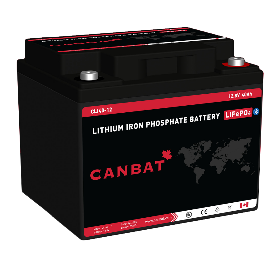 12V 40Ah Lithium Battery (LiFePO4) Lakehead Inkjet & Toner