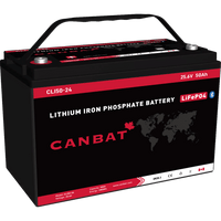24V 50Ah Lithium Battery (LiFePO4) Lakehead Inkjet & Toner
