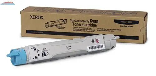 106R01214 PHASER 6360 CYAN STANDARD CAPACITY TONER CARTRIDGE Xerox