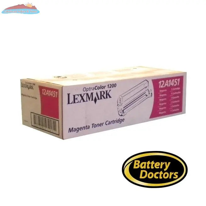 12A1451 OPTRA 1200 MAGENTA TONER CARTRIDGE Lexmark