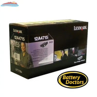 12A4715 X422 12K HIGH YIELD RETURN PRINT CARTRIDGE Lexmark