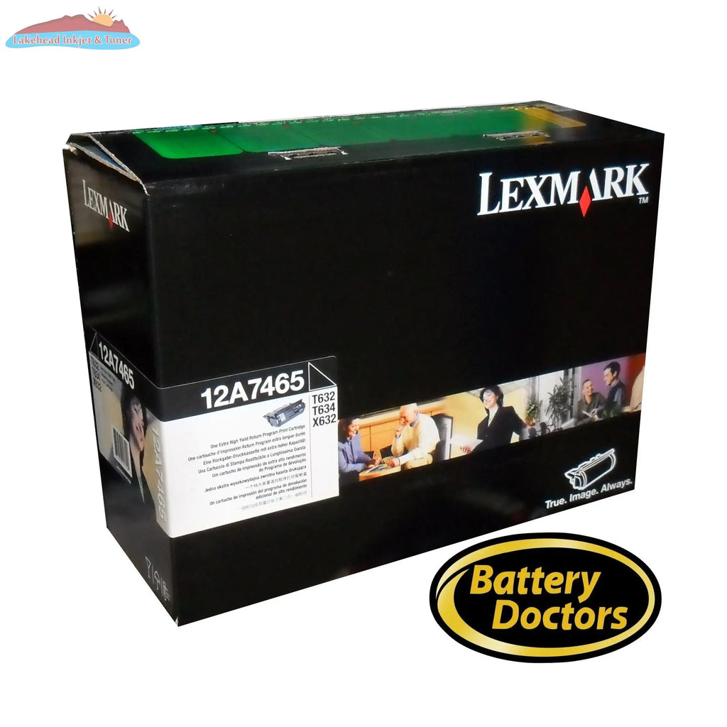 12A7465 T632 & T634 HIGH YIELD RETURN CARTRIDGE (32K) Lexmark
