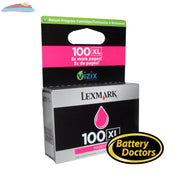 14N1070 LEXMARK #100XL MAGENTA AMER 600 PAGES YIELD (14N1055 Lexmark