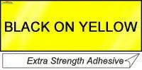 36mm (1.4") Black on Yellow Tape with Extra Strength Adhesive8m (26.2 ft) Brother