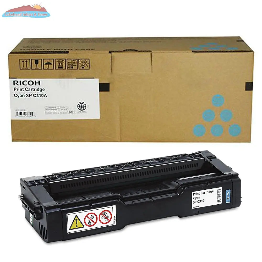 406476 RICOH SPC310HA CYAN TONER 6K Ricoh