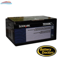 70C1HK0 LEXMARK 701HK BLACK HIGH YIELD RETURN PROGRAM TONER Lexmark
