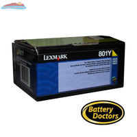 80C10Y0 LEXMARK 801Y CX310/410/510 YELLOW RETURN PROGRAM TON Lexmark