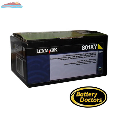 80C1XY0 LEXMARK 801XY CX510 YELLOW EXTRA HIGH YIELD RETURN P Lexmark