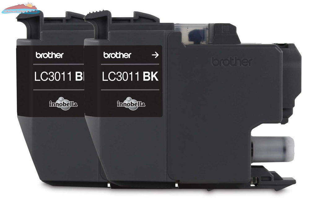 Brother Genuine LC30112PKS 2-Pack Standard-yield Black Ink Cartridge Brother