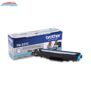 Brother Genuine TN-227C High Yield Cyan Toner Cartridge Brother