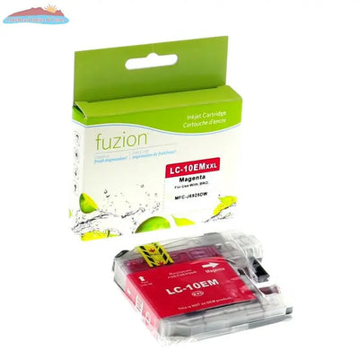 Brother LC10E Magenta Compatible Inkjet Cartridge Fuzion