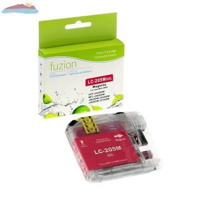 Brother LC205XXL Magenta Compatible Inkjet Cartridge Fuzion