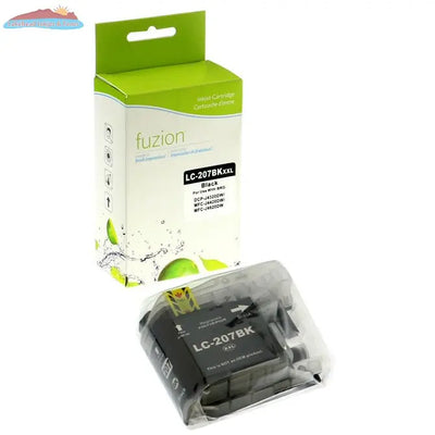 Brother LC207XXL Black Compatible Inkjet Cartridge Fuzion