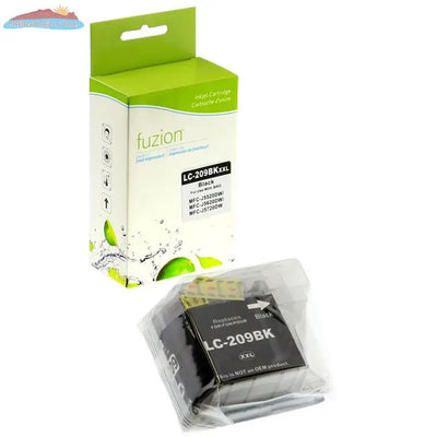 Brother LC209XXXL Black Compatible Inkjet Cartridge Fuzion
