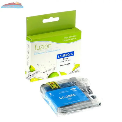 Brother LC20E Cyan Compatible Inkjet Cartridge Fuzion