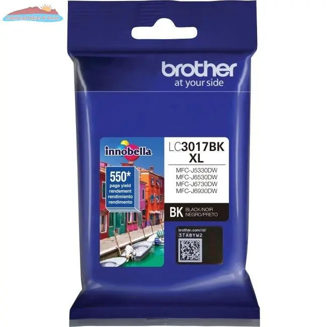 Brother LC3017BKS Innobella  Black Ink Cartridge, High Yield Brother