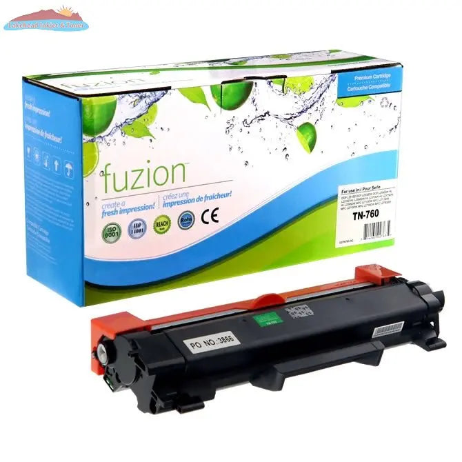 Brother TN-760 Compatible Black Toner Cartridge Lakehead Inkjet & Toner