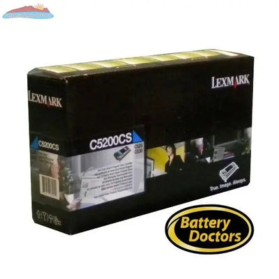 C5200CS C520N_C530DN CYAN RETURN PROGRAM CARTRIDGE (1.5K) Lexmark