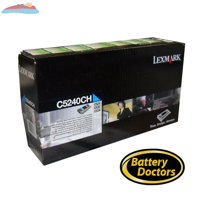 C5240CH C524_C532_C534 CYAN HIGH YIELD RETURN CARTRIDGE (5K) Lexmark