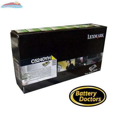 C5240YH C524_C532_C534 YELLOW HIGH YIELD RETURN CARTRIDGE (5 Lexmark