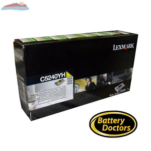 C5240YH C524_C532_C534 YELLOW HIGH YIELD RETURN CARTRIDGE (5 Lexmark