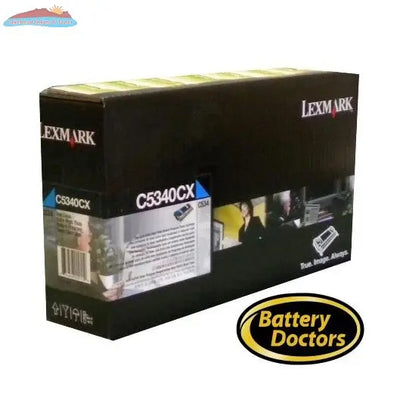 C5340CX C534 CYAN EXTRA HIGH YIELD RETURN CARTRIDGE (7K) Lexmark