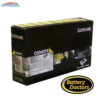 C5340YX C534 YELLOW EXTRA HIGH YIELD RETURN CARTRIDGE (7K) Lexmark