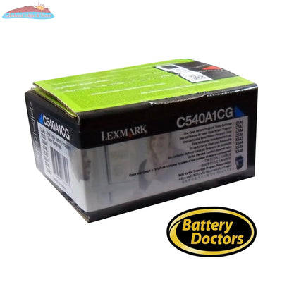 C540A1CG C54X/X54X CYAN RETURN PROGRAM TONER CARTRIDGE, 1K Lexmark