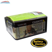 C540A1YG C54X/X54X YELLOW RETURN PROGRAM TONER CARTRIDGE, 1K Lexmark