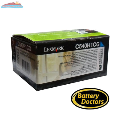 C540H1CG C54X/X54X CYAN HIGH YIELD RETURN PROGRAM TONER CART Lexmark