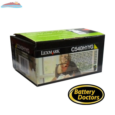 C540H1YG C54X/X54X YELLOW HIGH YIELD RETURN PROGRAM TONER CA Lexmark