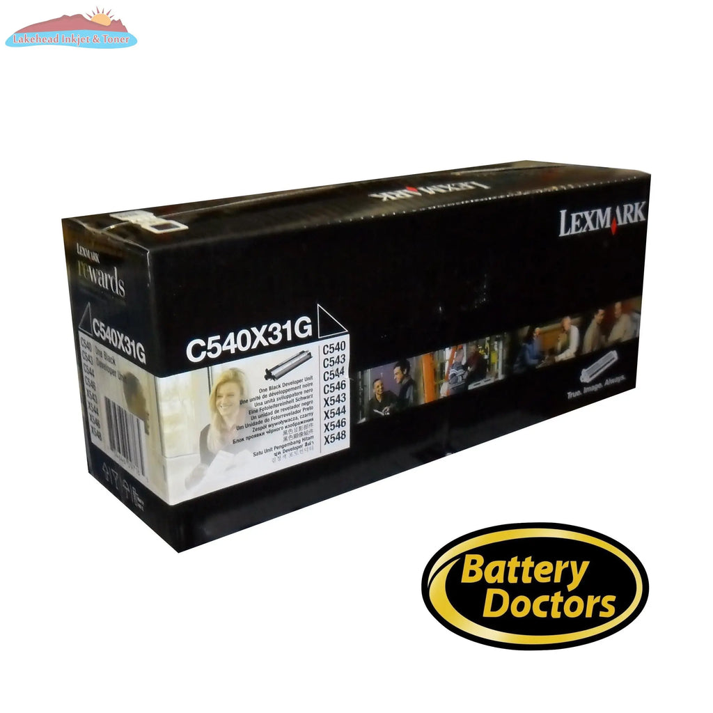 C540X31G C54X/X54X DEVELOPER UNIT, BLACK, 30K Lexmark